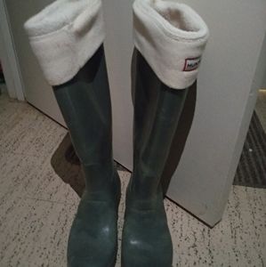 Hunter rain boots